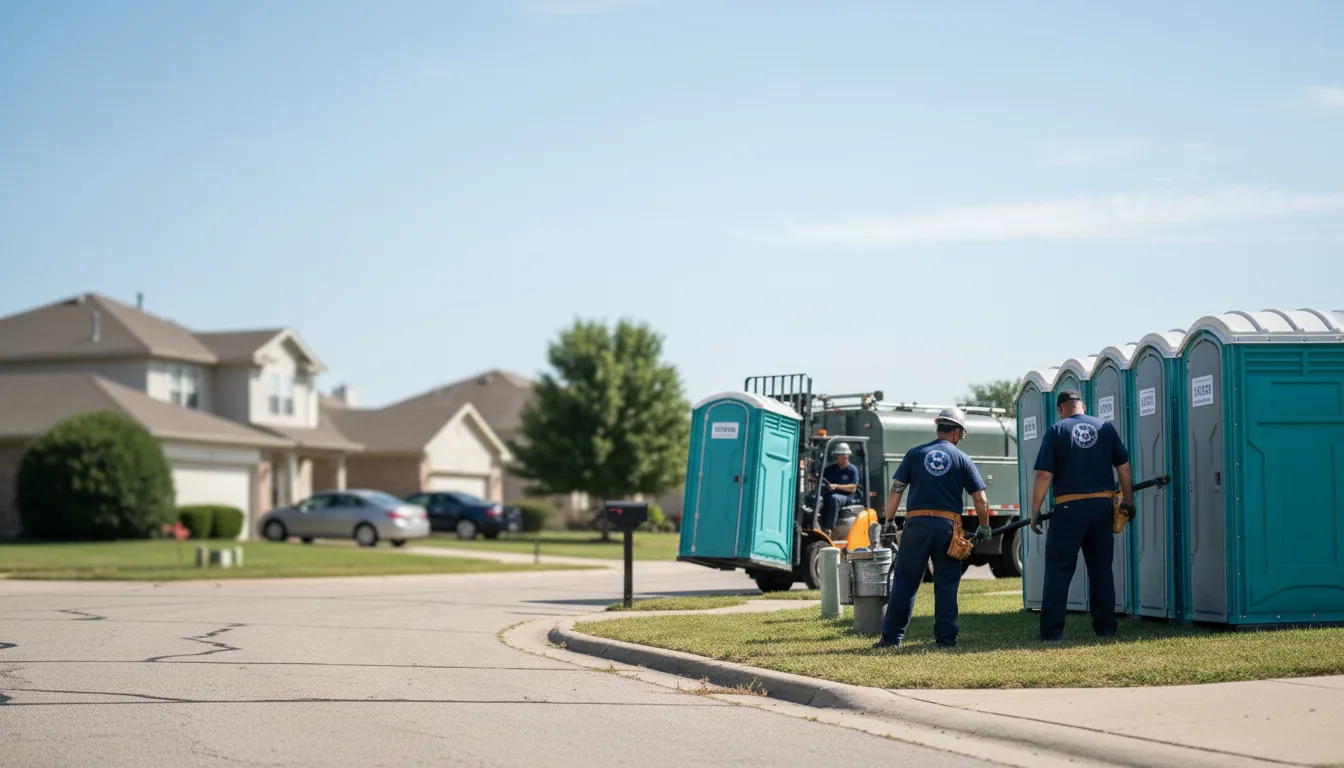 Porta Potty Rental in Roseville, IL near me
